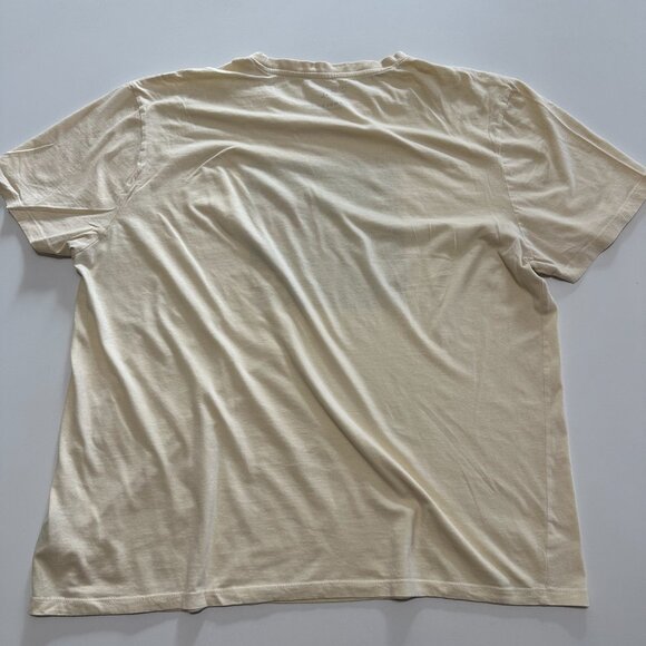 Vintage Japanese Animie Beige Graphic T-shirt 2XL - Picture 4 of 6